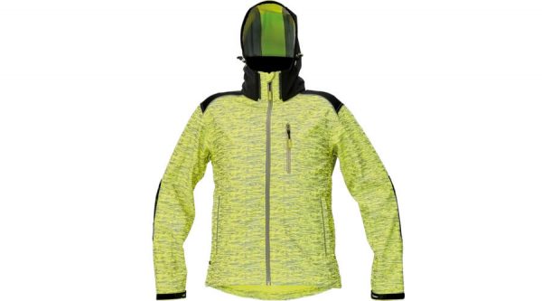 KNOXFIELD PRINTED SOFTSHELL dzseki sárga