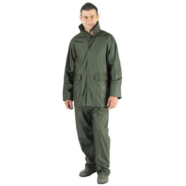 Coverguard PU/PVC esőruha zöld